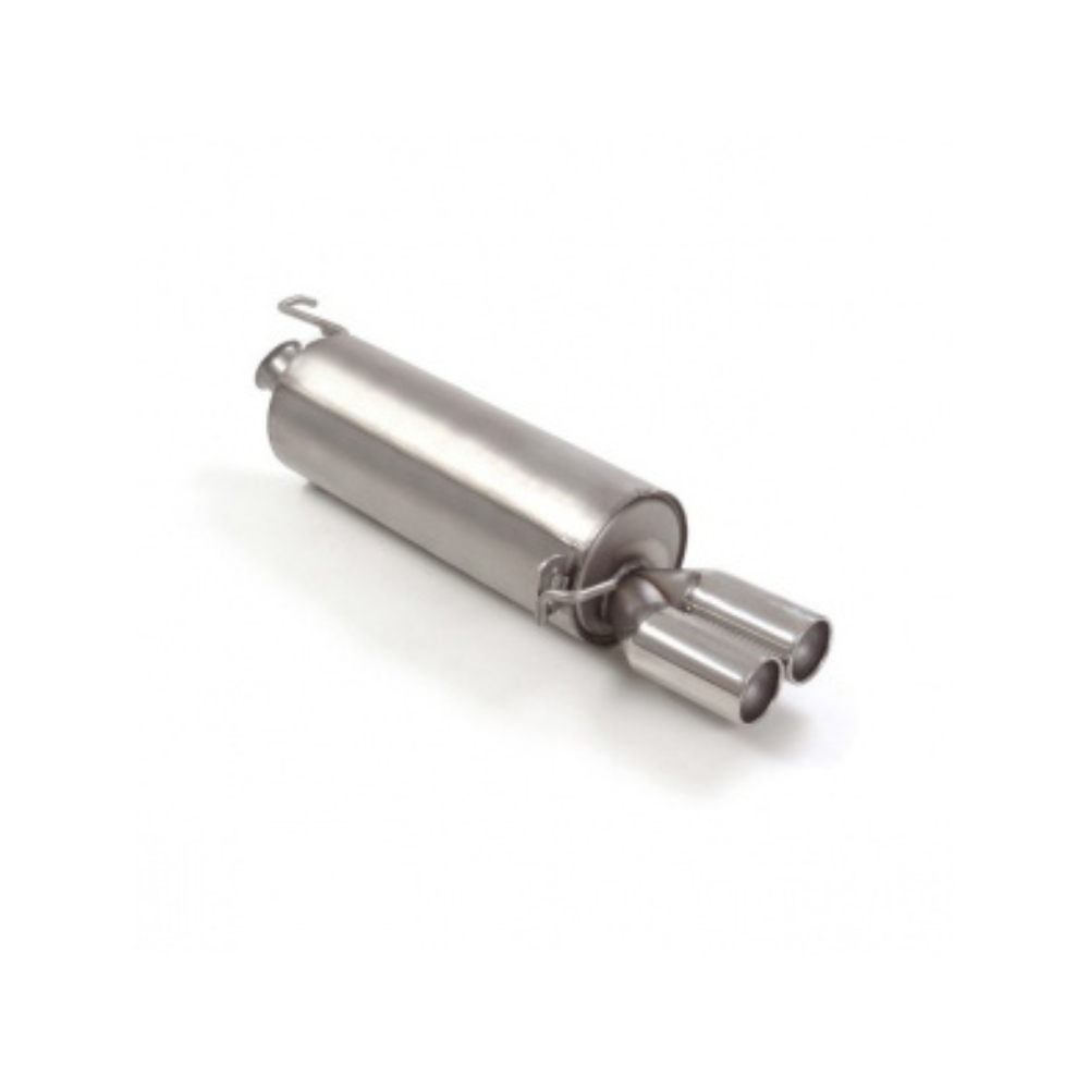 Silencieux arrière 2 sorties rondes 80 mm - Ragazzon 58.0002.26